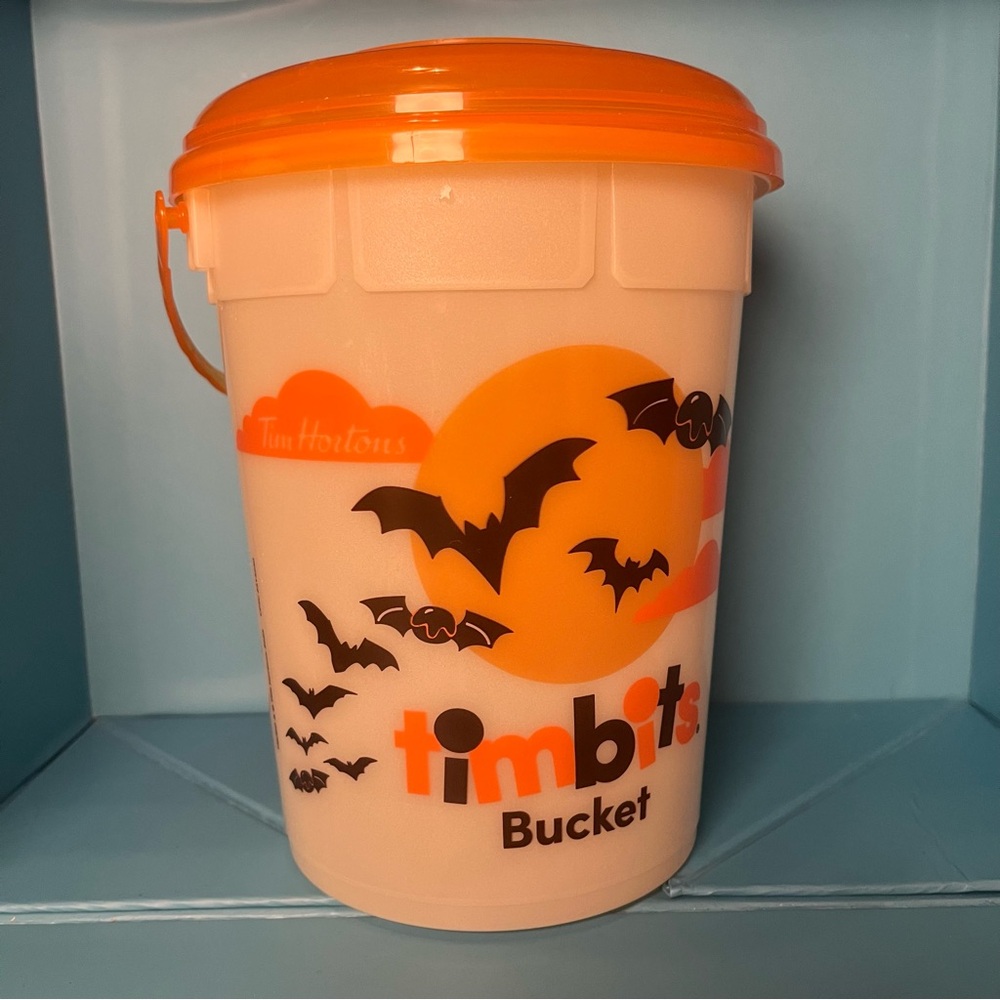 Tim Horton’s Timbits Bucket 2023 - Glows in the Dark